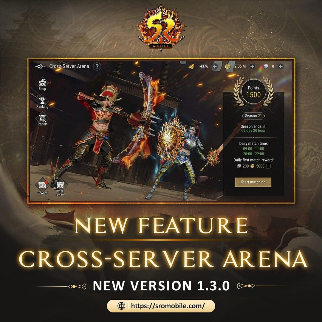ساحة المعركة عبر الخوادم (Cross-server Arena)