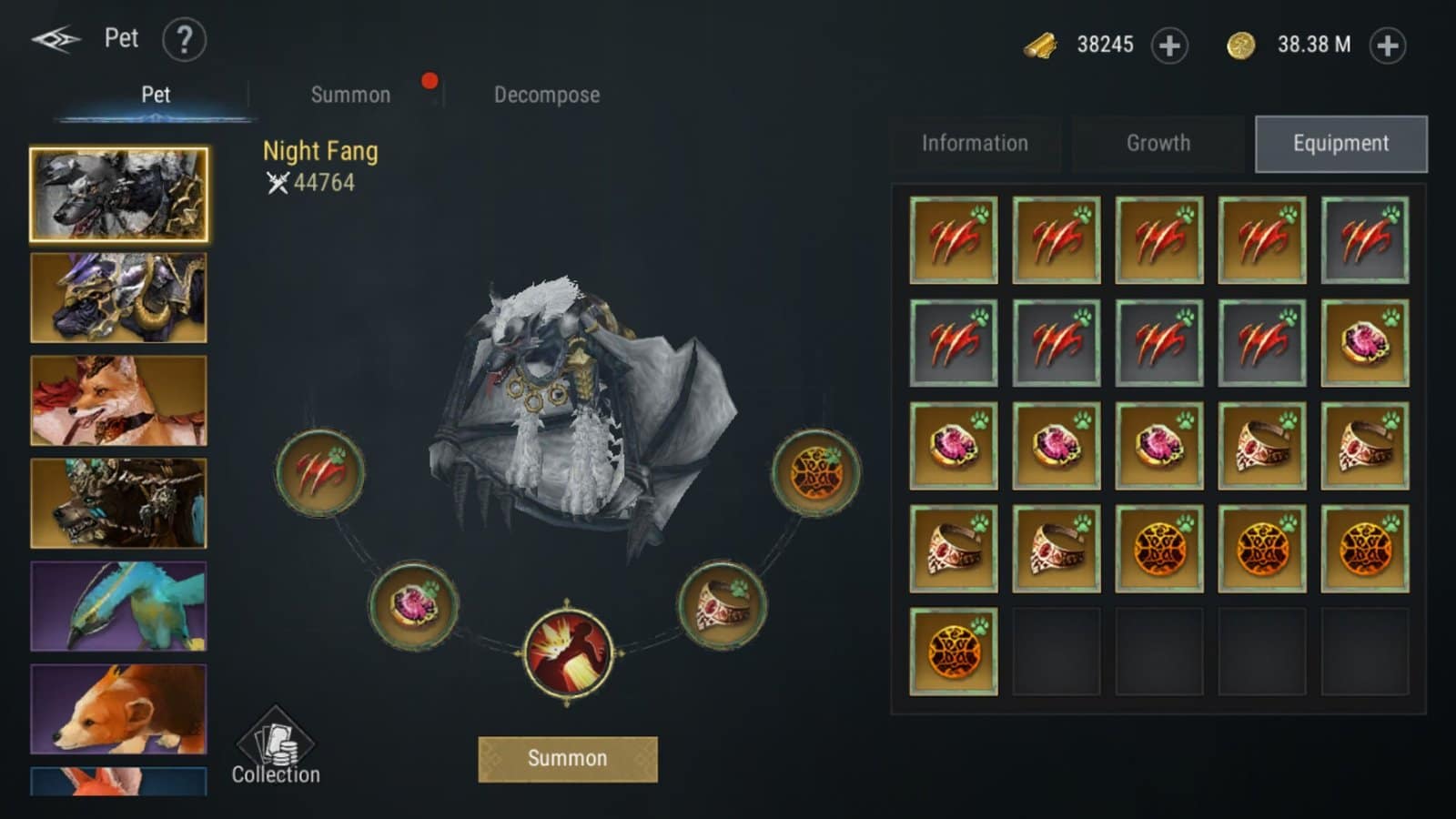 ميزة جديدة: معدات الحيوانات الأليفة 🐾 (Equipment For Pets)